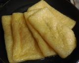 拘り、きつねそば(油揚げの味付け)作り方1写真