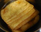 拘り、きつねそば(油揚げの味付け)作り方4写真