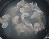 梅とごぼうと三つ葉の冷しゃぶ風サラダ作り方3写真