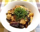コクうま♡豚肉、なす、厚揚げの甘辛炒め作り方7写真