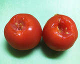 皮がツルっとむける！冷凍トマト作り方1写真