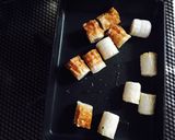 簡単☆お弁当におつまみにちくわのマヨ焼き作り方3写真