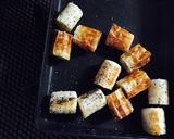 簡単☆お弁当におつまみにちくわのマヨ焼き作り方4写真