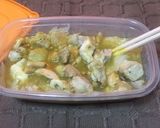 タッパ1つでスープカレーの卵閉じ作り方5写真