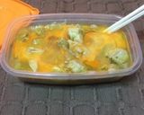 タッパ1つでスープカレーの卵閉じ作り方7写真