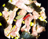 簡単！鶏もも肉と夏野菜のアヒージョ作り方3写真