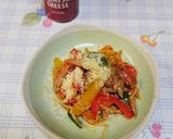 カラフル野菜☆のナポリタン風炒め♪作り方4写真