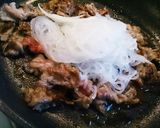 産後11kダイエット10分で簡単牛とじ丼作り方2写真