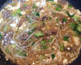 牛肉とろとろマーボー風作り方3写真