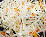 豚肉ともやし・きのこの梅煮炒め作り方2写真