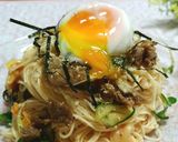 牛肉とキムチのスタミナまぜ素麺作り方7写真
