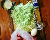 ざくざくキャベツが軽くて甘いメンチカツ☆作り方2写真
