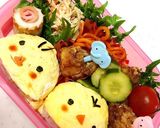 お弁当@2歳5ヶ月 ひよこ作り方6写真