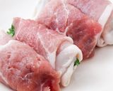 梅チーズディップの豚肉ロールフライ作り方3写真