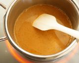 ナッツとカフェオレソースのトースト作り方1写真