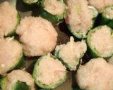 さわやかさっぱり！梅風味のピーマン肉詰め作り方1写真