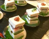 梅まつり❤︎豆腐&はんぺんミルフィーユ作り方7写真