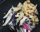 梅香る豚ひき肉とナスの炒め物作り方8写真
