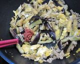梅香る豚ひき肉とナスの炒め物作り方12写真