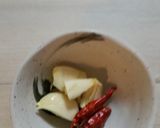 天豆と桜えびの和風ペペロンチーノ作り方2写真