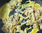 男子大好き‼豚肉と卵のにんにく炒め♪作り方5写真