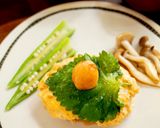 梅と鶏のハンバーグ～照り焼き仕立て～作り方6写真