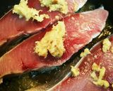 ぽん酢でさっぱり★焼きぶりの新玉ねぎのせ作り方1写真
