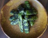 平いんげんの胡麻和え作り方3写真
