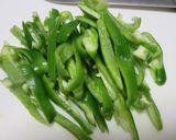 ピーマンのきんぴら風♪作り方1写真