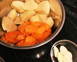 ルウに一手間！簡単コク深いチキンカレー♡作り方1写真