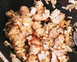 さけるチーズでデコ 簡単 生ハムリゾット作り方8写真