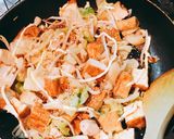 厚揚げ★キャベツと厚揚げの和風炒め作り方5写真