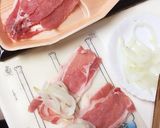 節約ダイエット、お弁当に。豚肉の玉葱巻き作り方1写真