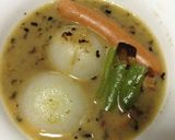 小玉ねぎのスープ・アレンジ版作り方7写真