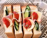 ハムとチーズのカラフル☆ポケットサンド作り方4写真