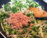 青野菜の焼飯作り方5写真