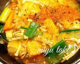 厚揚げと白菜の甘辛トロピリ餡掛け麺♪作り方12写真
