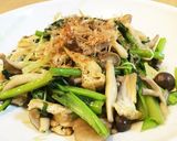簡単☆かぶの葉と水菜の炒め煮作り方5写真