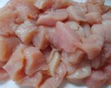 鶏むね肉と椎茸と小松菜のおかか梅煮込み作り方5写真