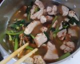 鶏むね肉と椎茸と小松菜のおかか梅煮込み作り方9写真