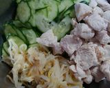 鶏ささみとキュウリ もやしの塩レモン和え作り方9写真