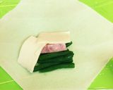 簡単！いんげんとチーズ揚げない春巻き作り方1写真