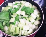 ☆話題入り☆チンゲン菜とツナの梅ゴマ和え作り方2写真