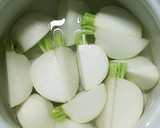 かぶと厚揚げとこんにゃくの煮物♪作り方4写真