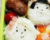 キャラ弁　簡単おにぎり　女の子作り方3写真