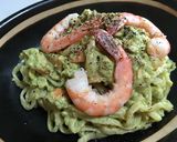 生クリームいらずアボカドのクリームパスタ作り方10写真