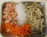 白だしで簡単♪鶏とごぼうの炊き込みご飯！作り方3写真