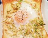 簡単！コールスロー卵チーズトースト作り方5写真