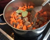 ドイツ味☆にんじんと牛肉の赤ワイン煮込み作り方8写真