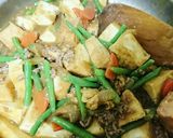 残ったカレーで作る厚揚げの美味しいおかず作り方4写真